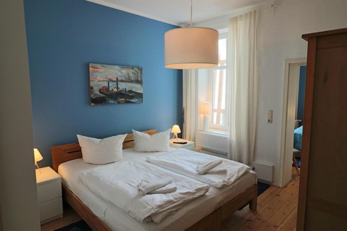 Blaue Koje Lägenhet Rostock Exteriör bild
