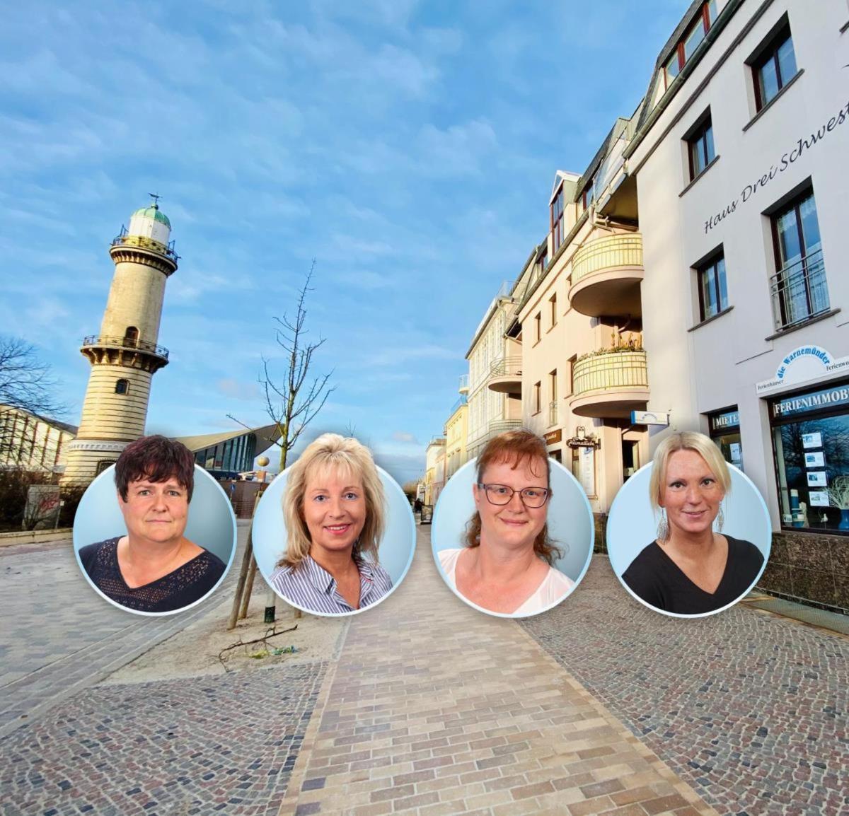 Blaue Koje Lägenhet Rostock Exteriör bild